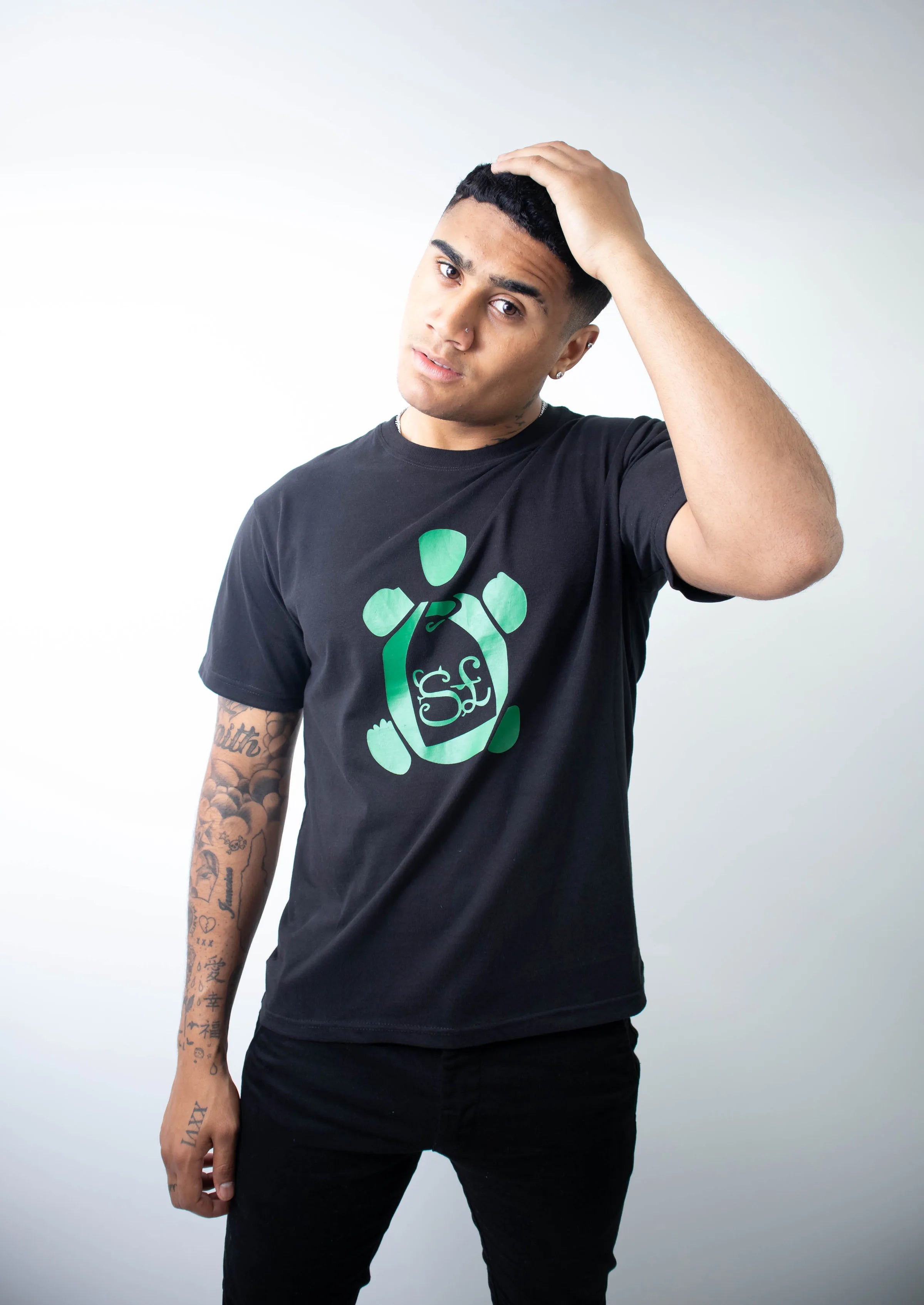 Branded Slow Pounds T-shirt (Black)