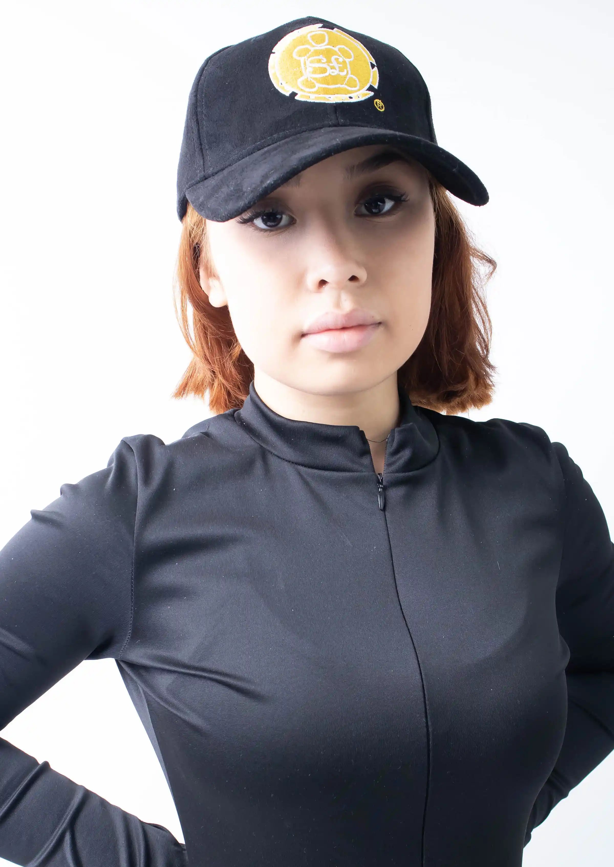 Gold Stamped Turtle Cap