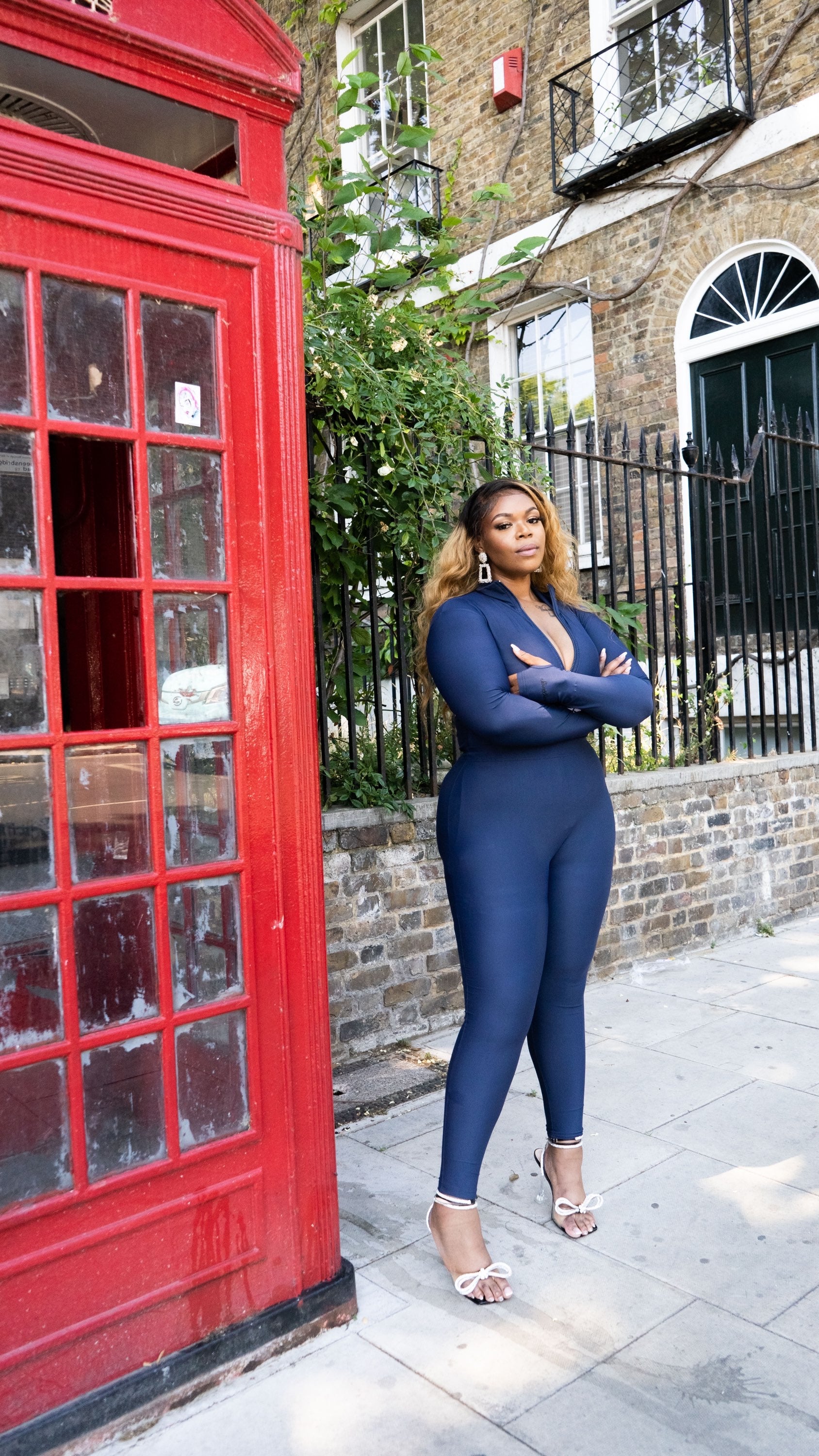 Superwoman Jacket and Leggings Set.