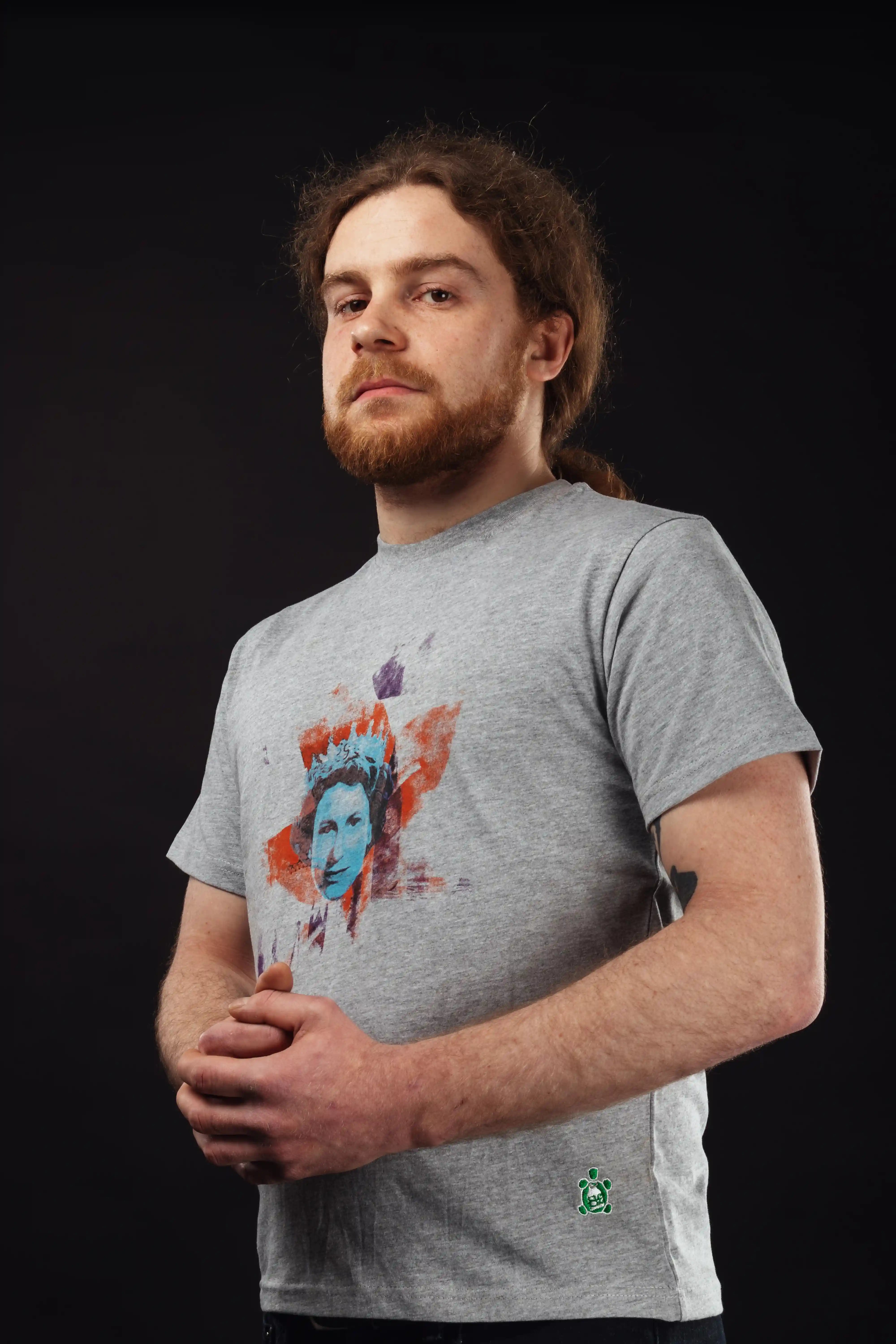 Lizzy Face T.shirt (Grey)