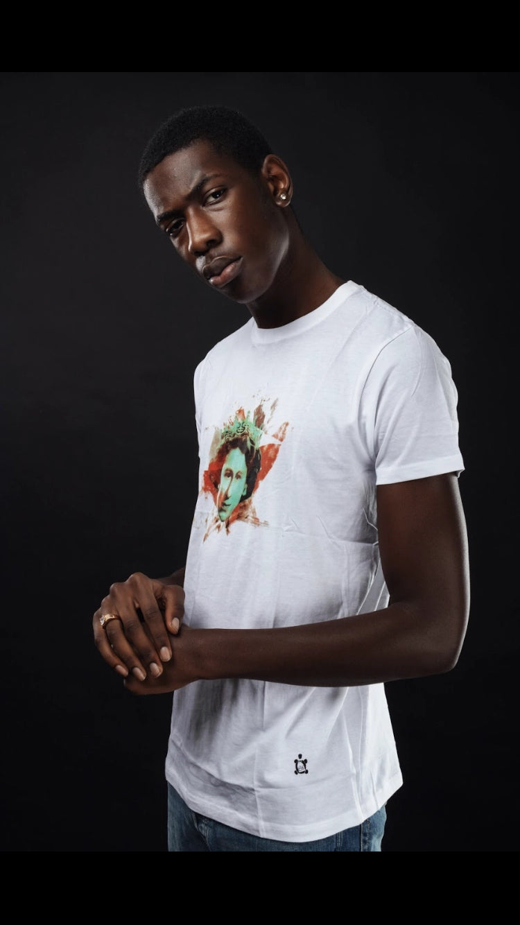 Lizzy Face T.shirt (White)